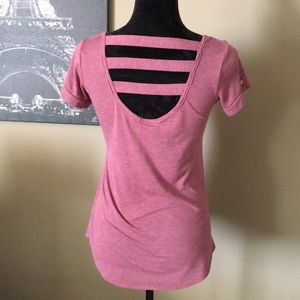 Cute maroon with keyhole back